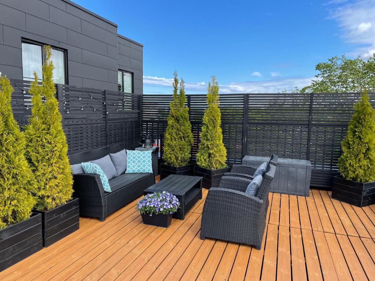 City Terrace Apartment Avangard - Large Private Roof Terrace Reval Exterior foto