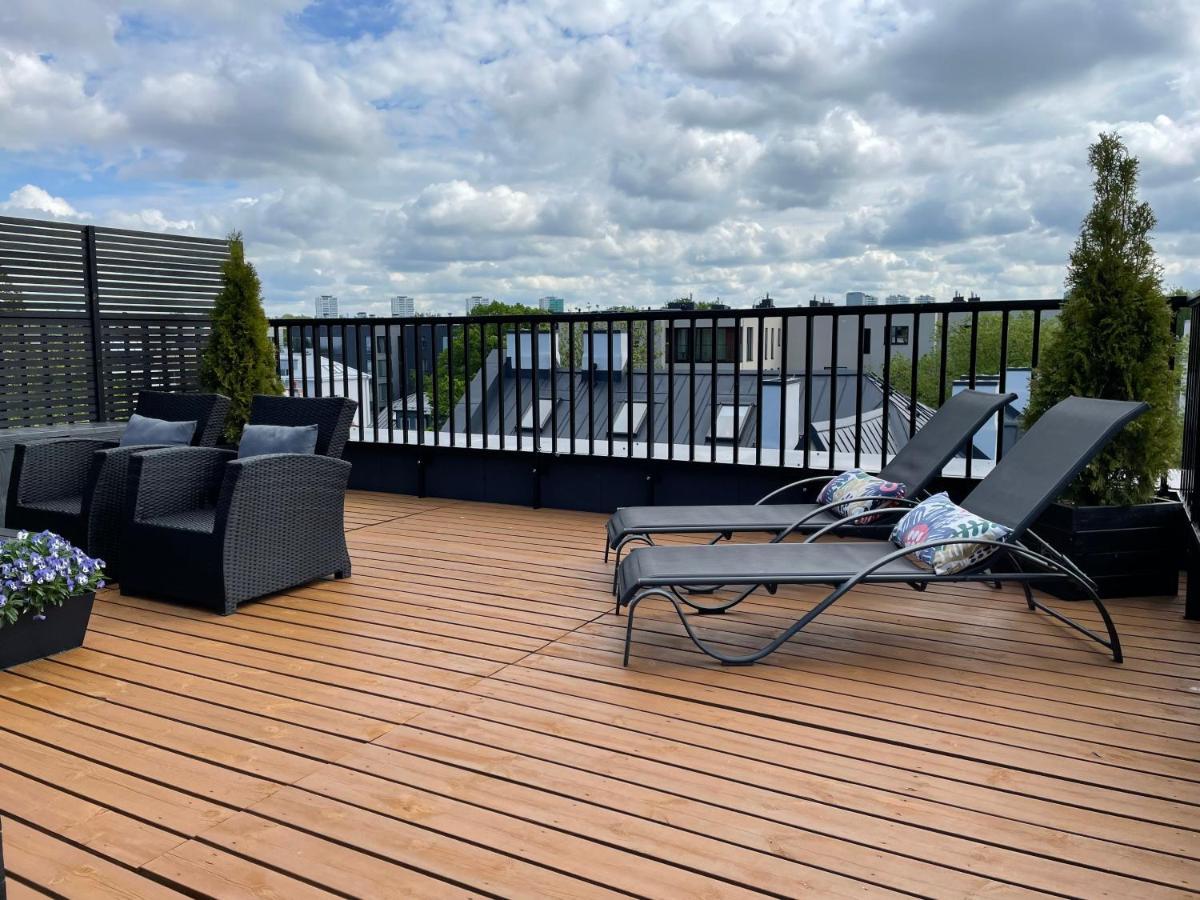 City Terrace Apartment Avangard - Large Private Roof Terrace Reval Exterior foto