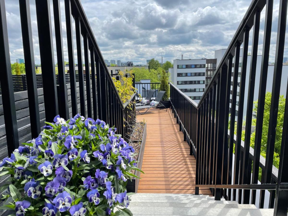 City Terrace Apartment Avangard - Large Private Roof Terrace Reval Exterior foto